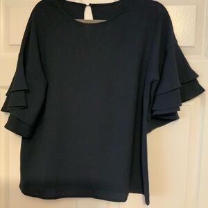 Elegant Navy Women's Top
